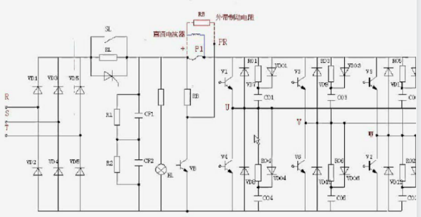 变频器工作原理以及变频器电路原理图xx