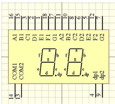 数码管引脚图及功能xxxxxx