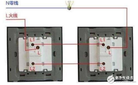 双控开关原理图，双控开关接线图的三种接法xxxxxxxxxx